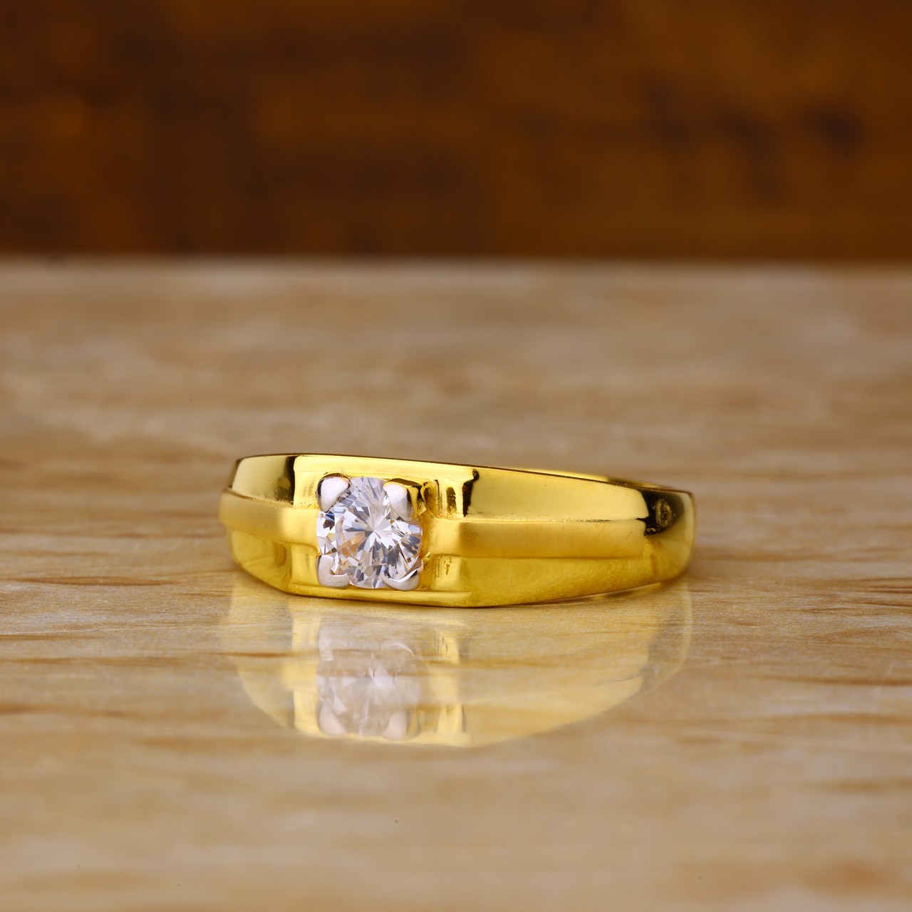 Solitaire Gents Ring (GR4919)