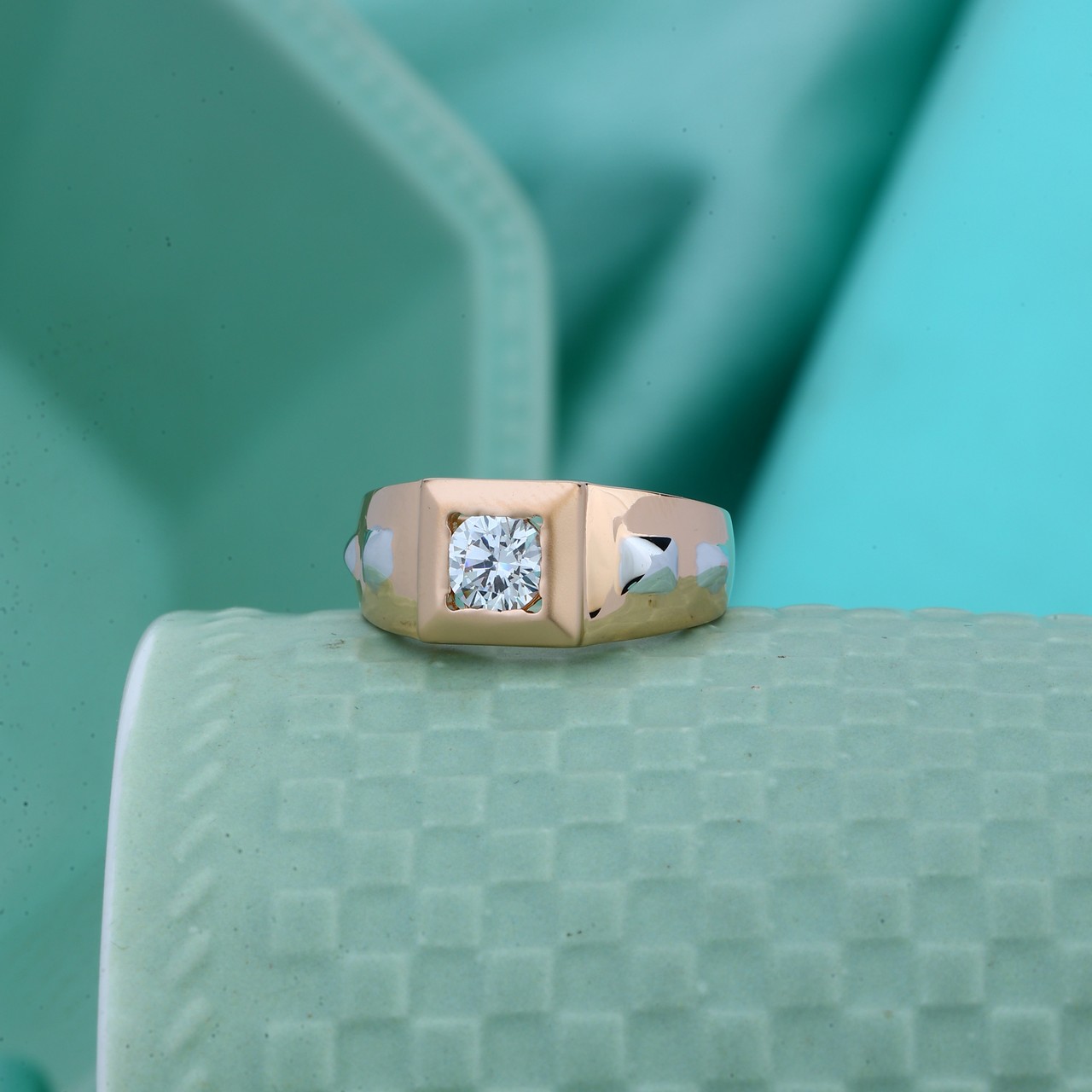 Rose Gold Gents Ring (RGR5968)