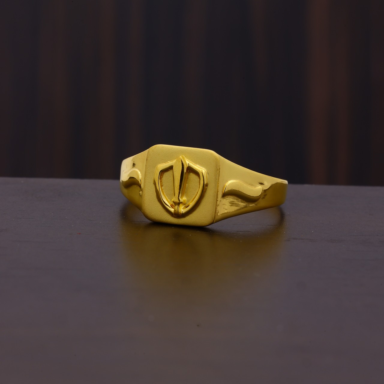 Plain Gents Ring (PGR1544CHM383)