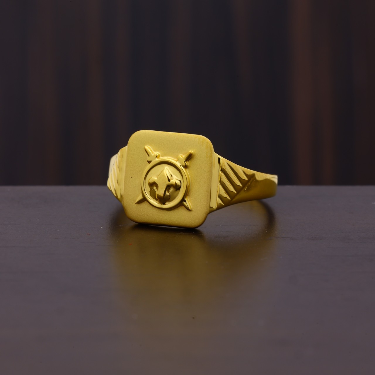 Plain Gents Ring (PGR1546CHM455)