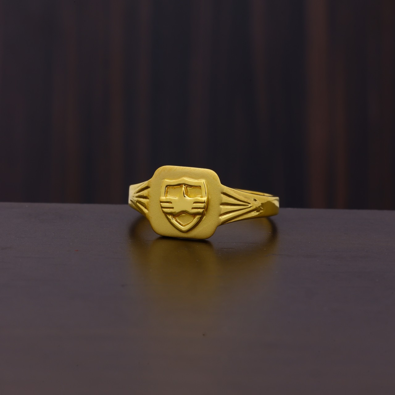 Plain Gents Ring (PGR1559CHM381)