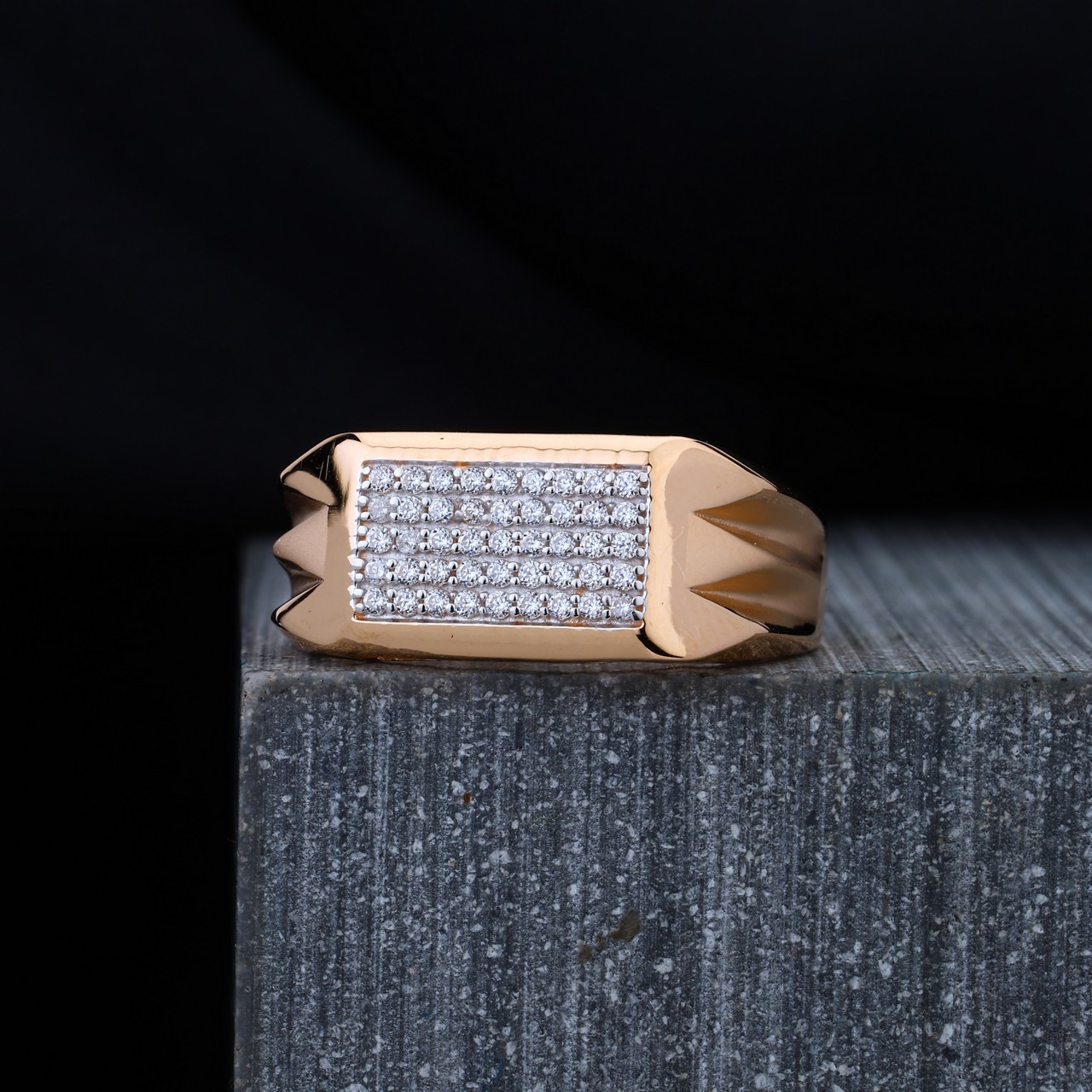 Rose Gold Gents Ring (RGR5900)