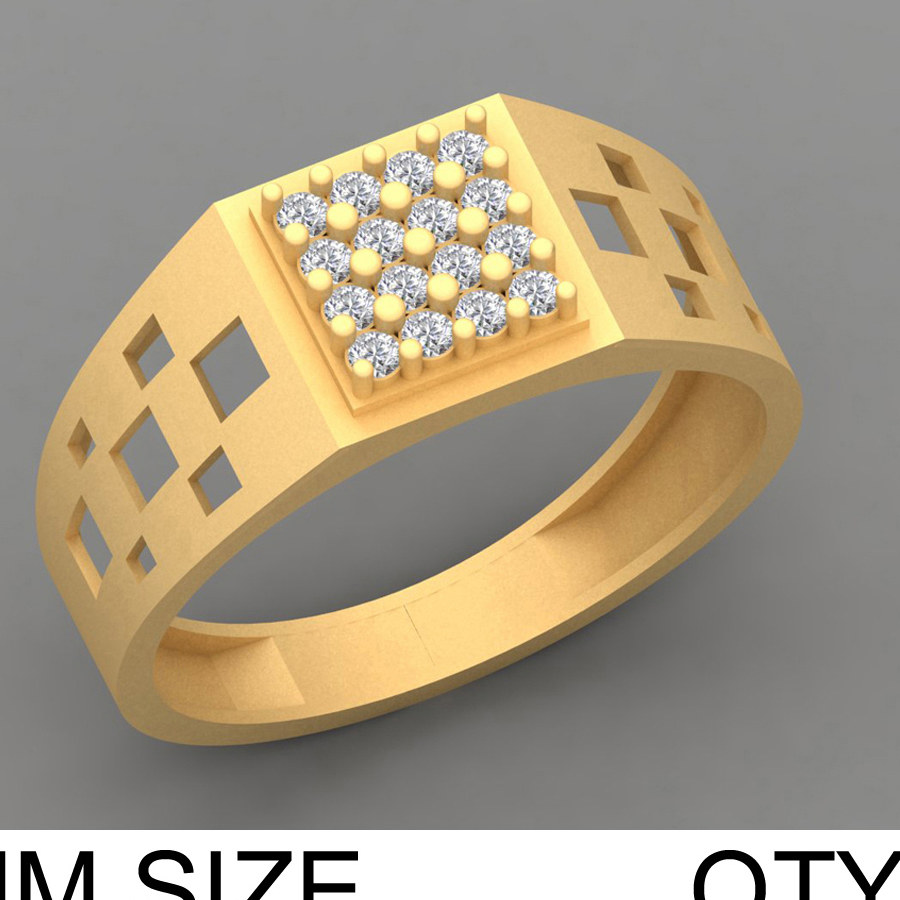 CAD GENTS RING  (CGR6257)