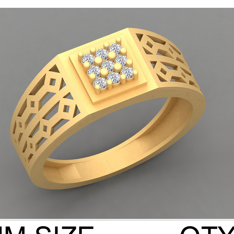 CAD GENTS RING  (CGR6258)