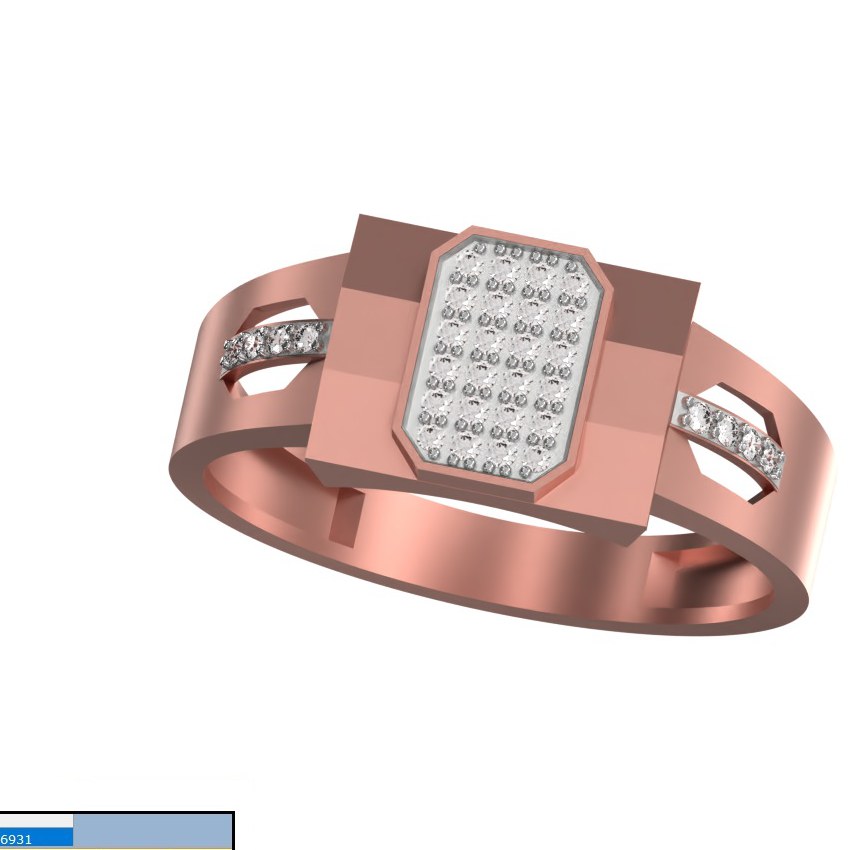 CAD GENTS RING  (CGR6277)