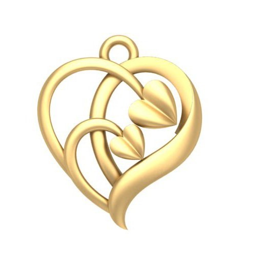 CAD PLAIN PENDANT (CPPD795)