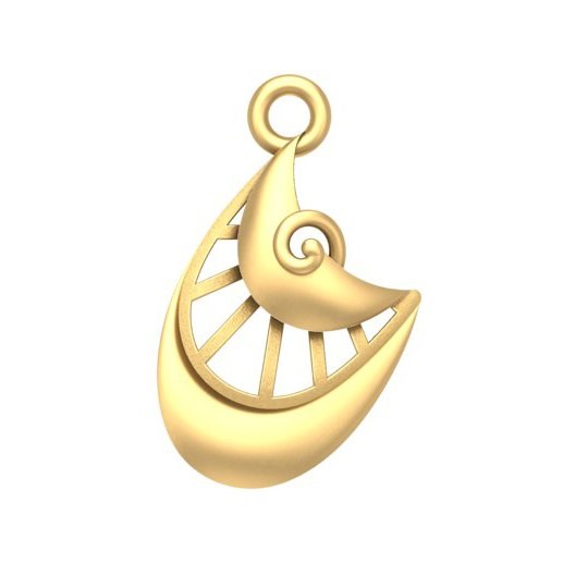 CAD PLAIN PENDANT (CPPD810)