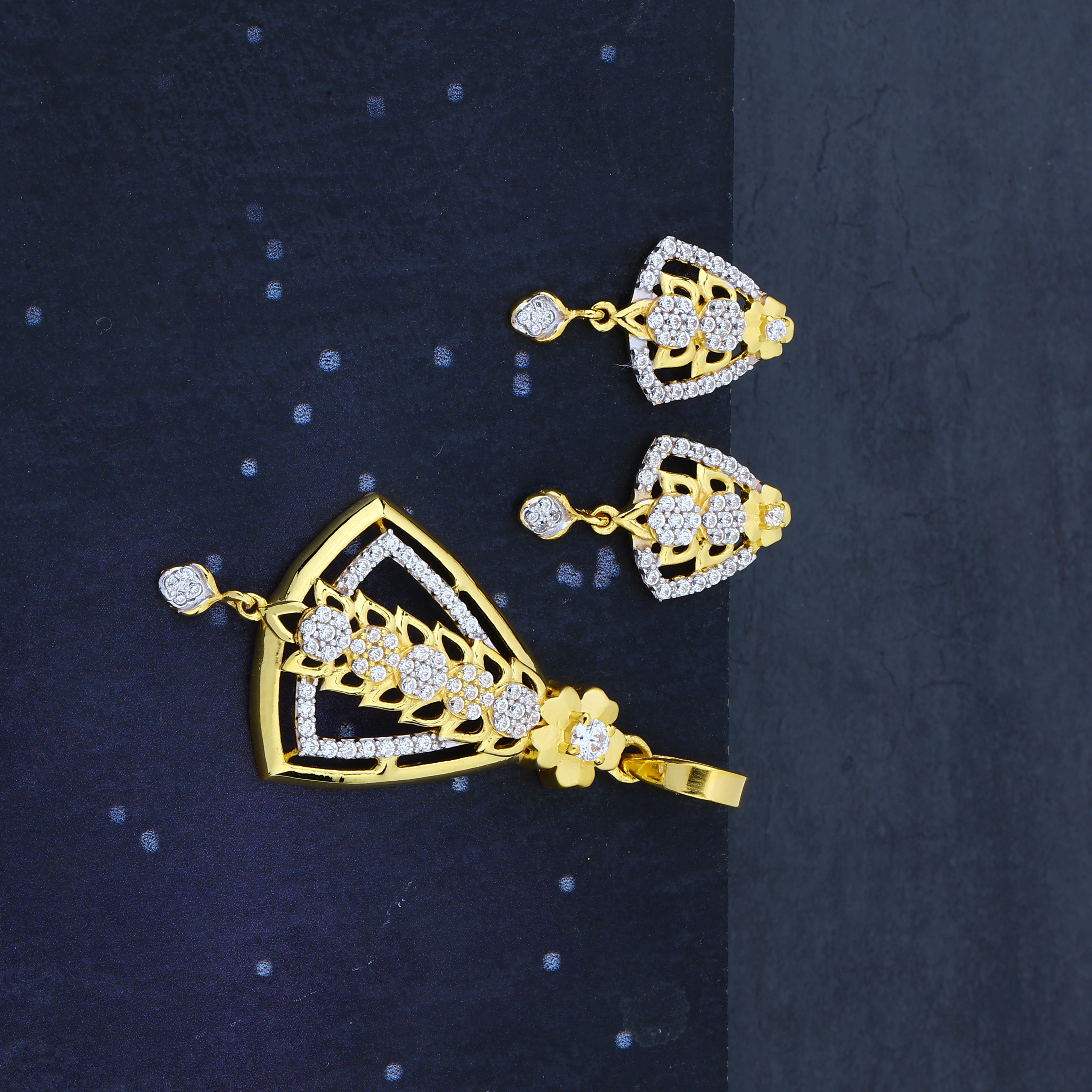 CZ Pendant Set (PS4249)