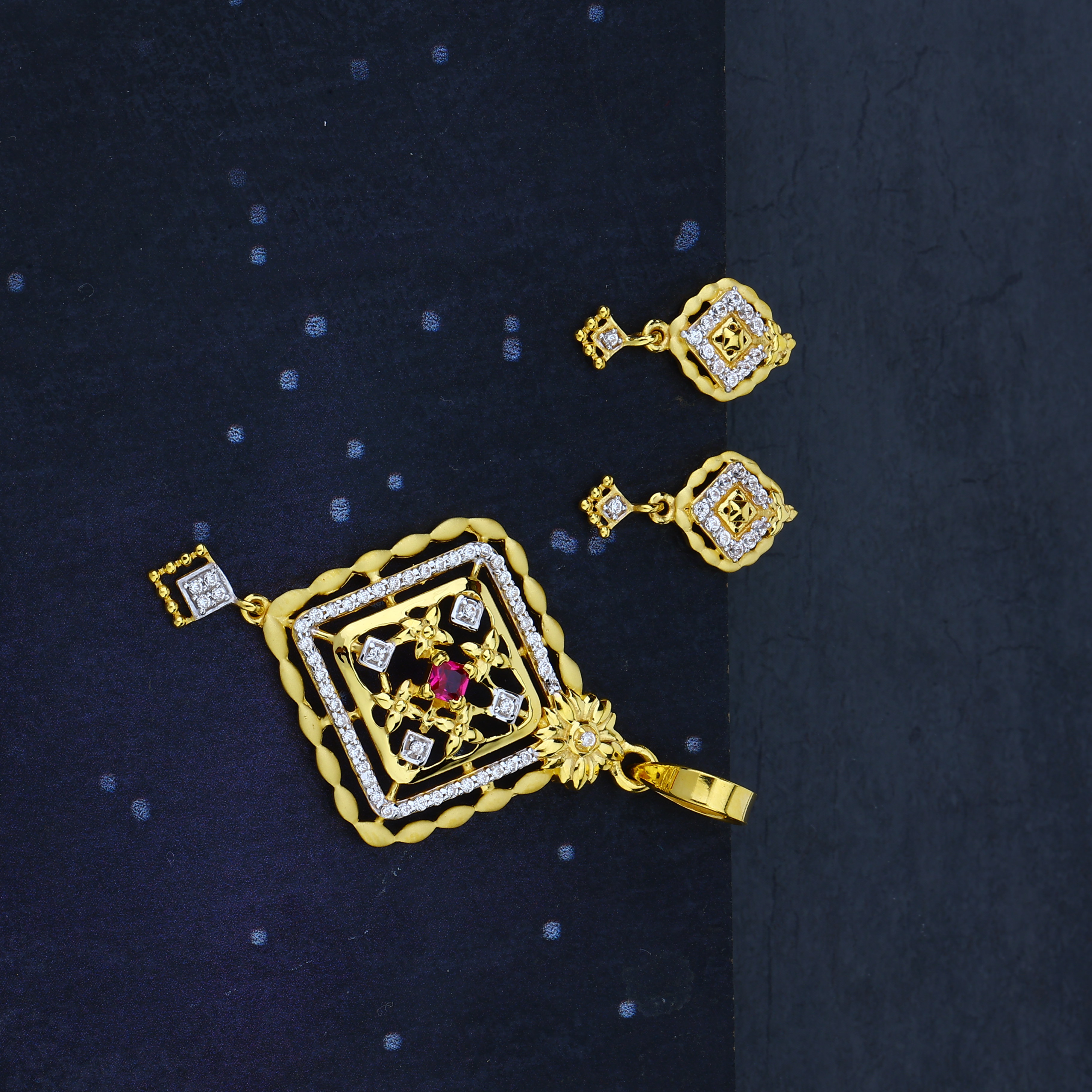 CZ Pendant Set (PS4251)