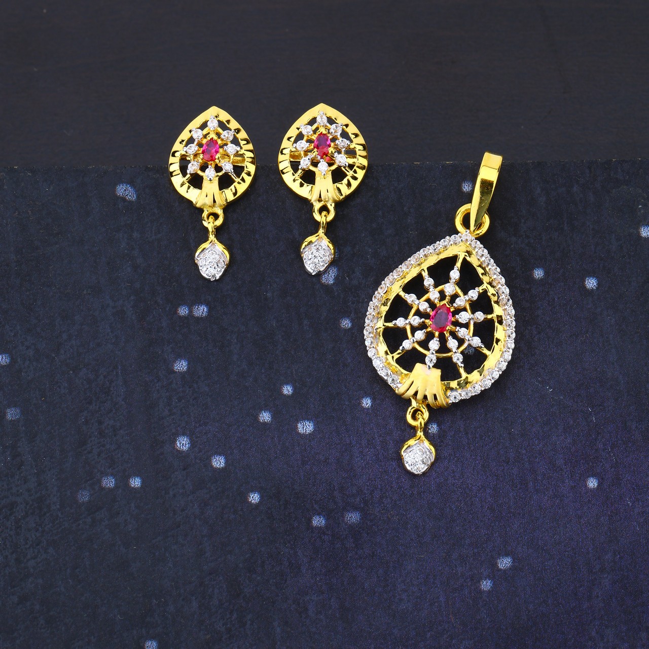 CZ Pendant Set (PS4263)