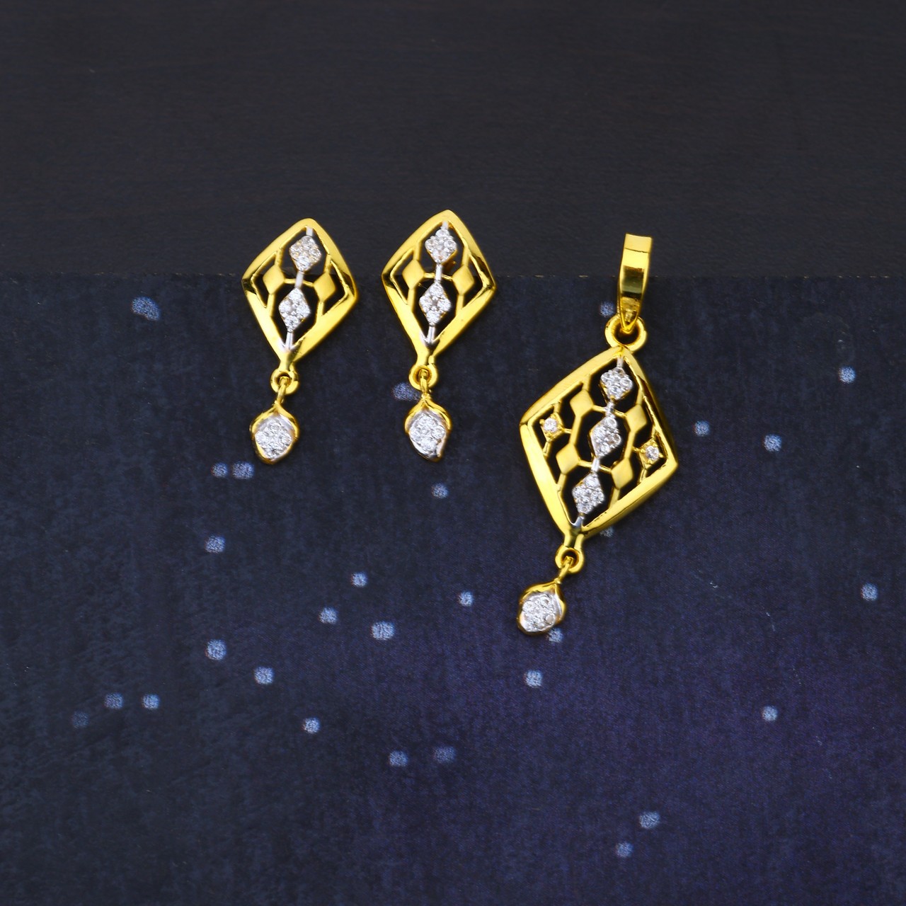 CZ Pendant Set (PS4255)