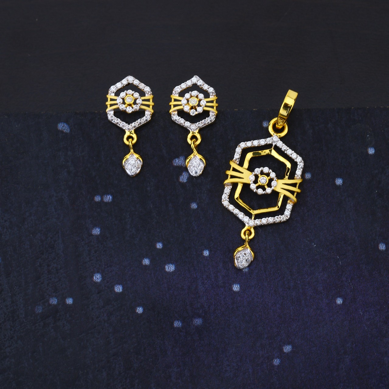 CZ Pendant Set (PS4260)