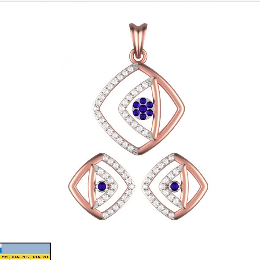 CAD PENDENT SET (CPS4279)