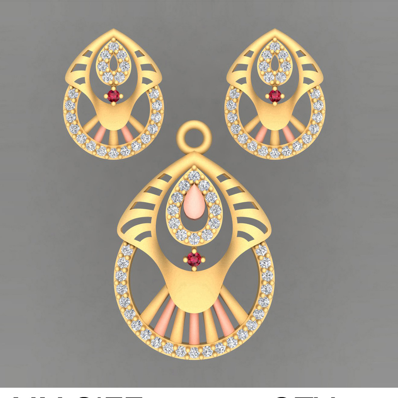 CAD PENDENT SET (CPS4295)