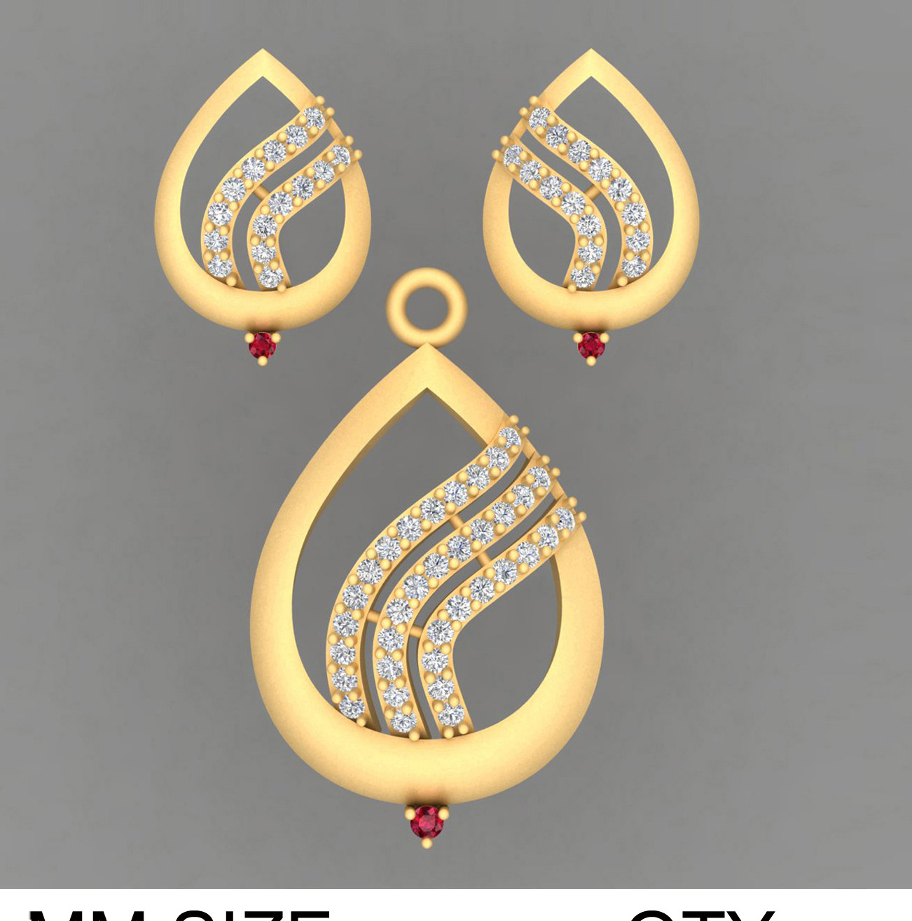 CAD PENDENT SET (CPS4298)