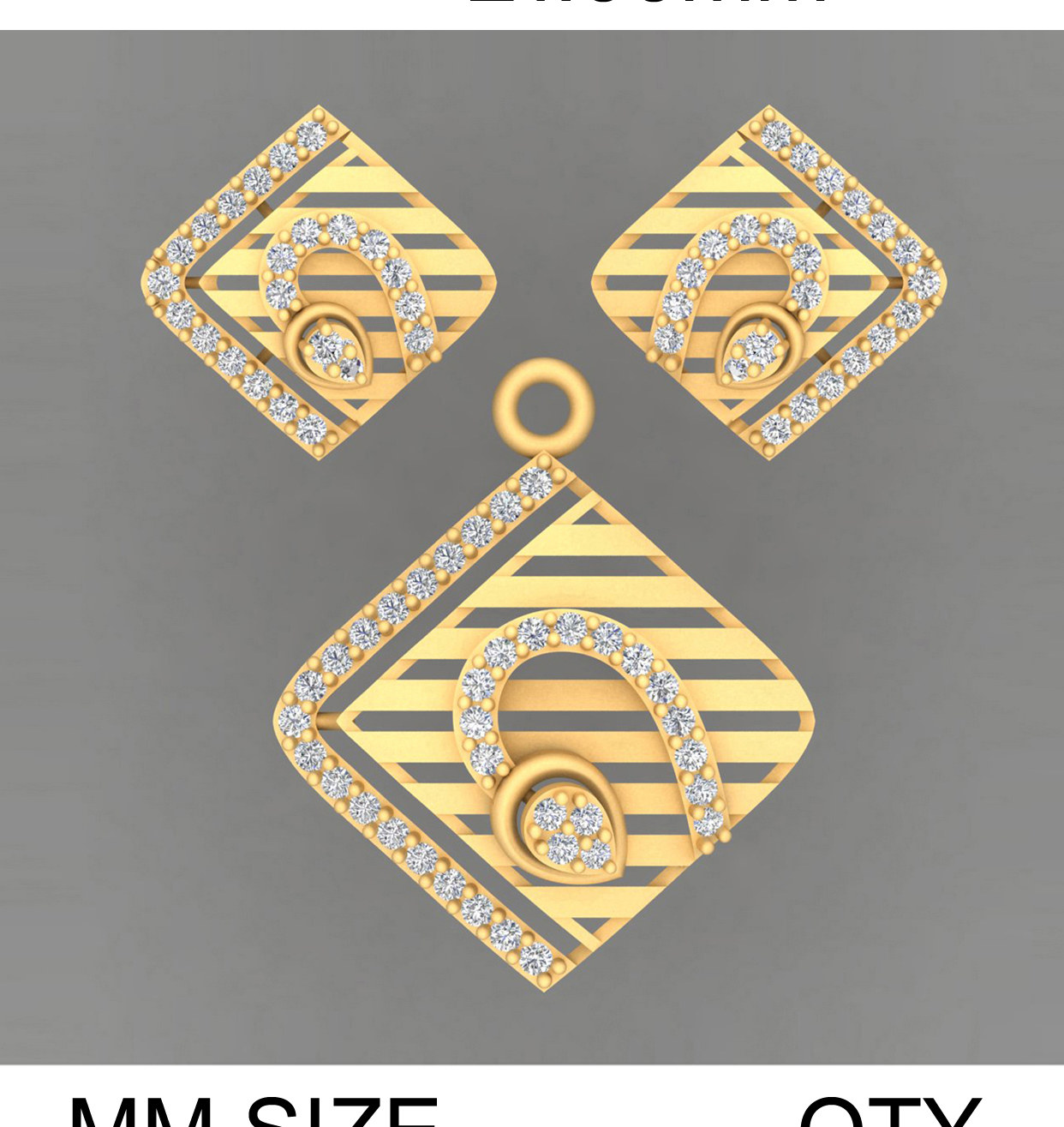 CAD PENDENT SET (CPS4300)
