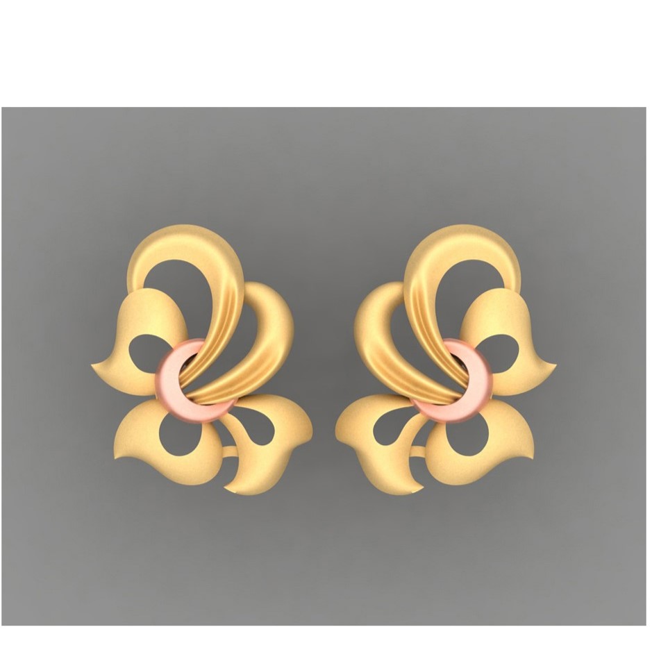 Cad Plain Earrings (CPT449)