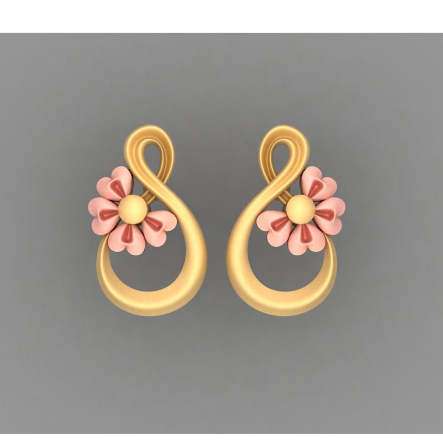 Cad Plain Earrings (CPT456)
