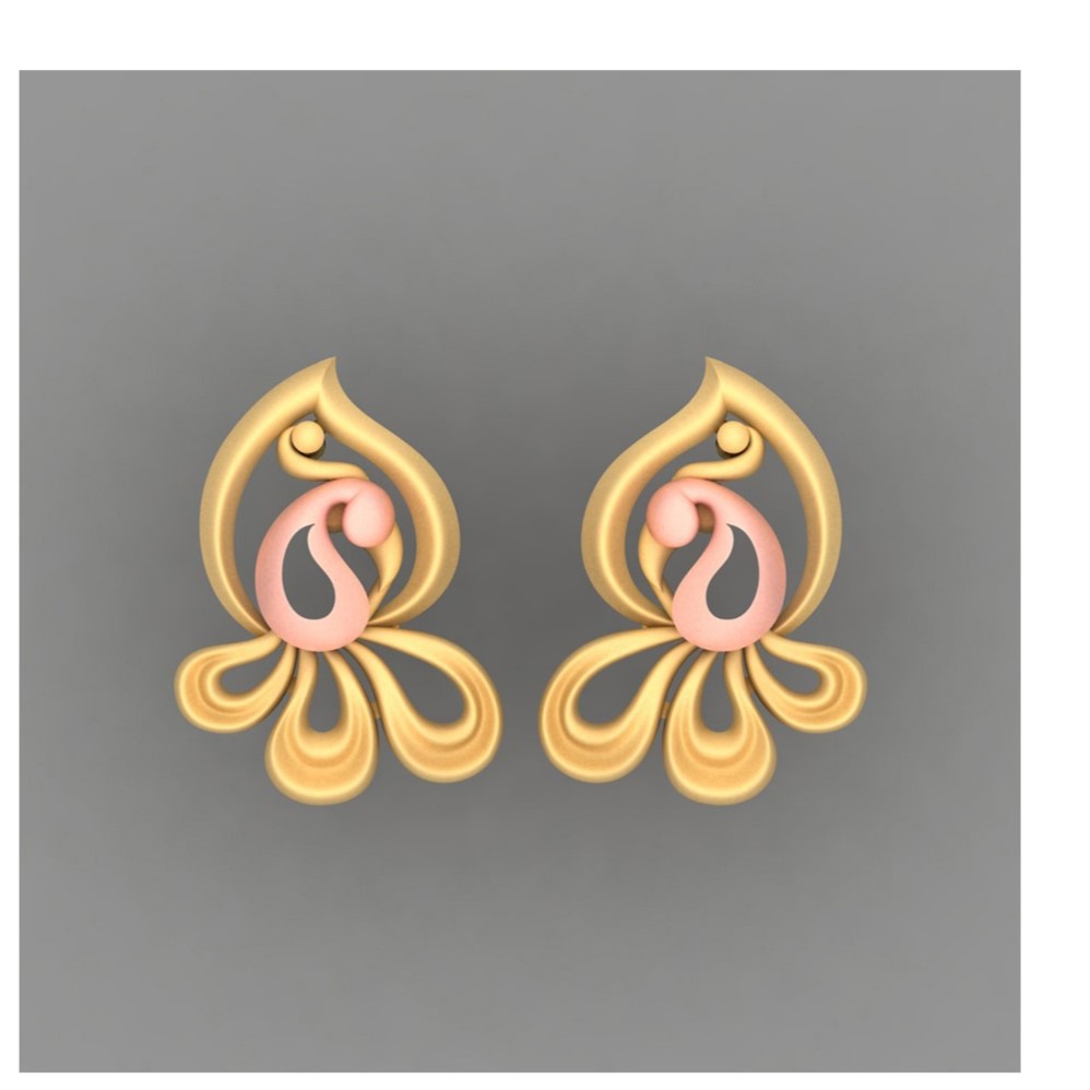 Cad Plain Earrings (CPT457)