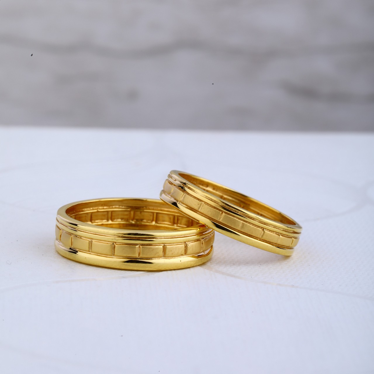 Plain Couple Ring (CR841)