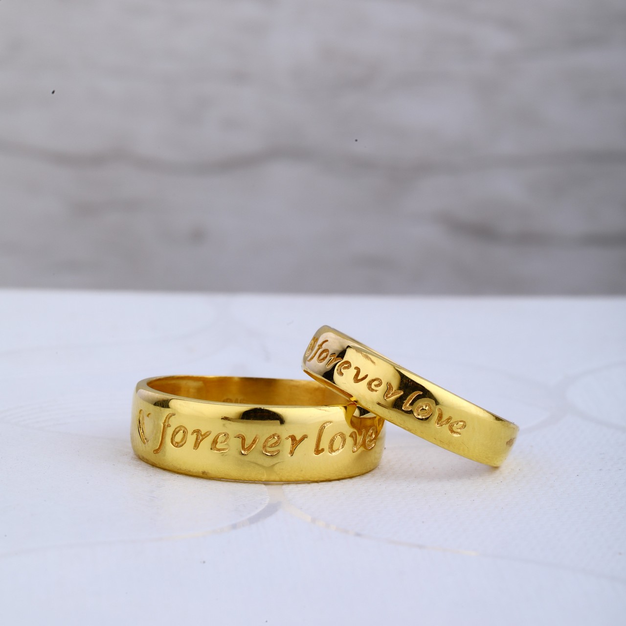 Plain Couple Ring (CR3447)