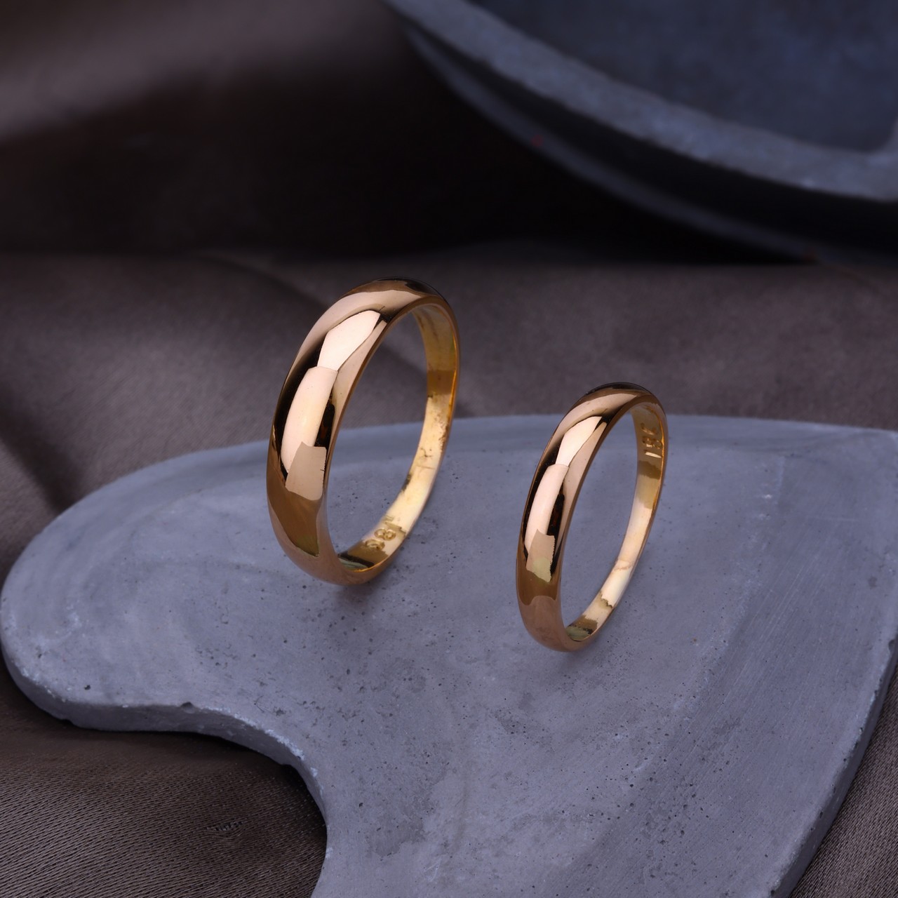 Rose Gold Couple Ring (CR825)