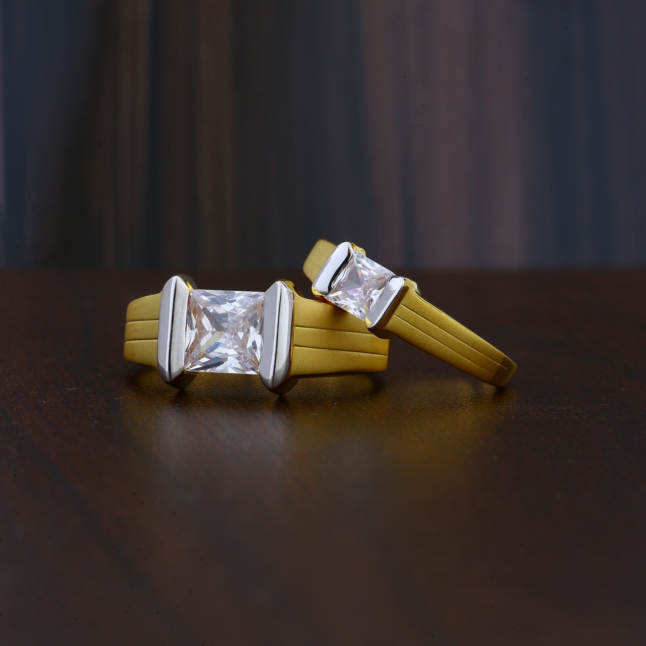 CZ Couple Ring(CR5969)