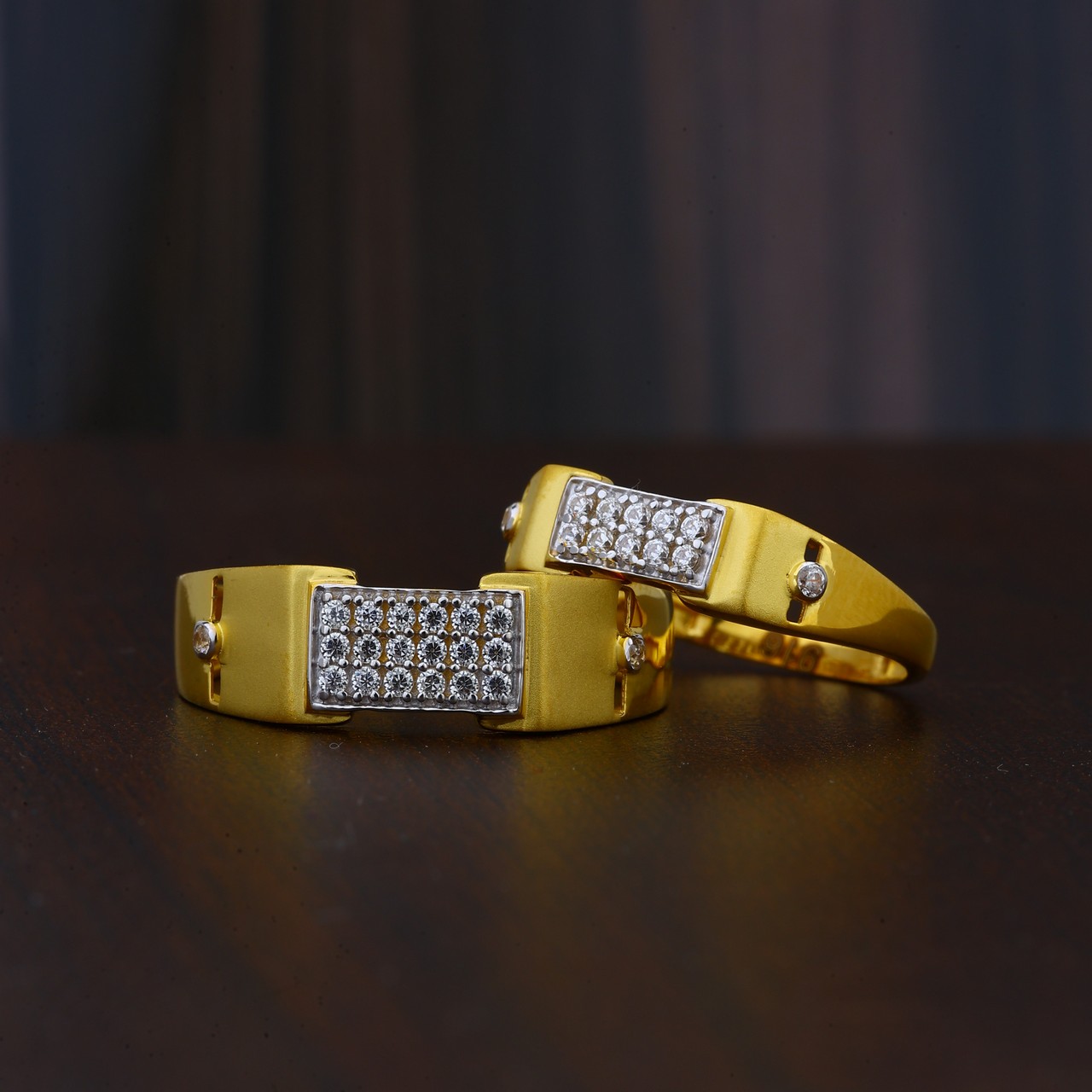 CZ Couple Ring(CR5974)