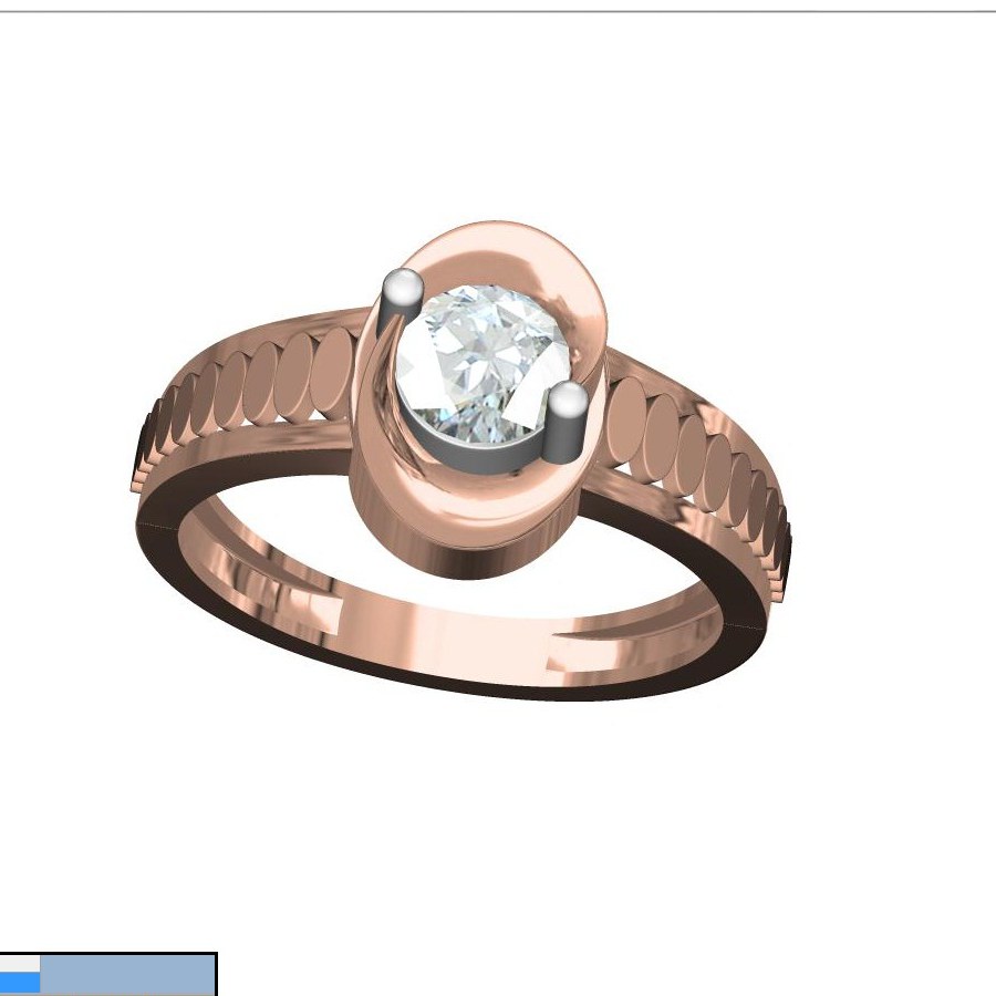 CAD SOLITAIRE LADIES RING  (CLR15857)