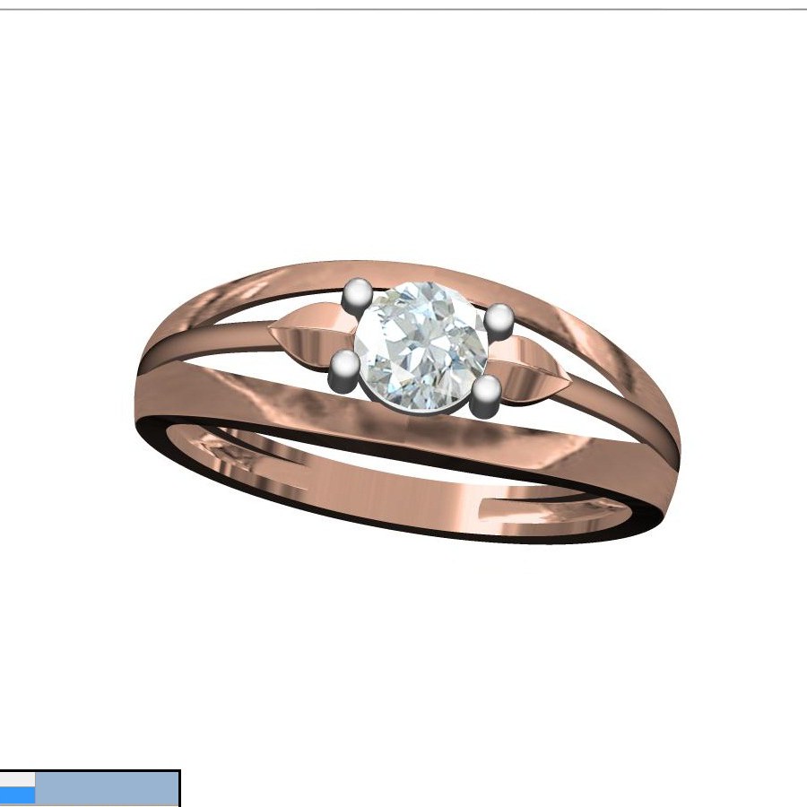 CAD SOLITAIRE LADIES RING  (CLR15859)