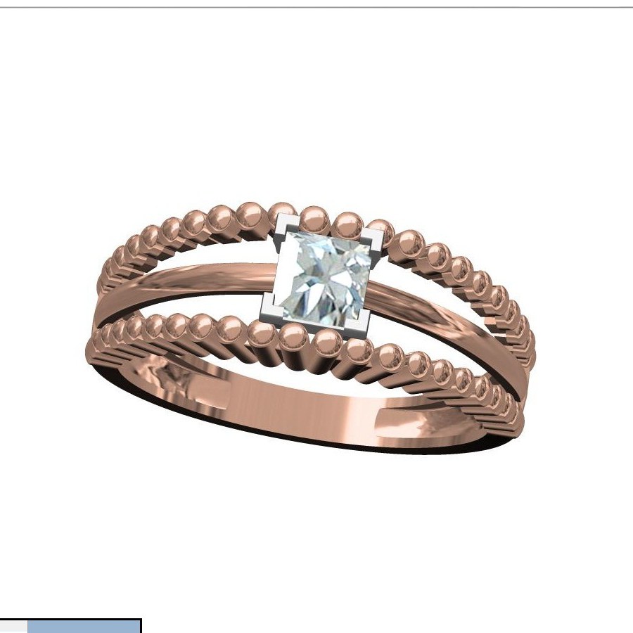 CAD SOLITAIRE LADIES RING  (CLR15862)