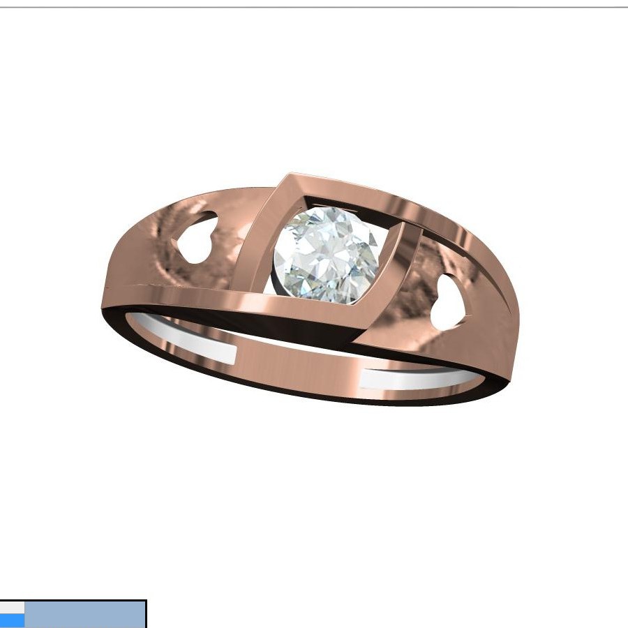 CAD SOLITAIRE LADIES RING  (CLR15863)