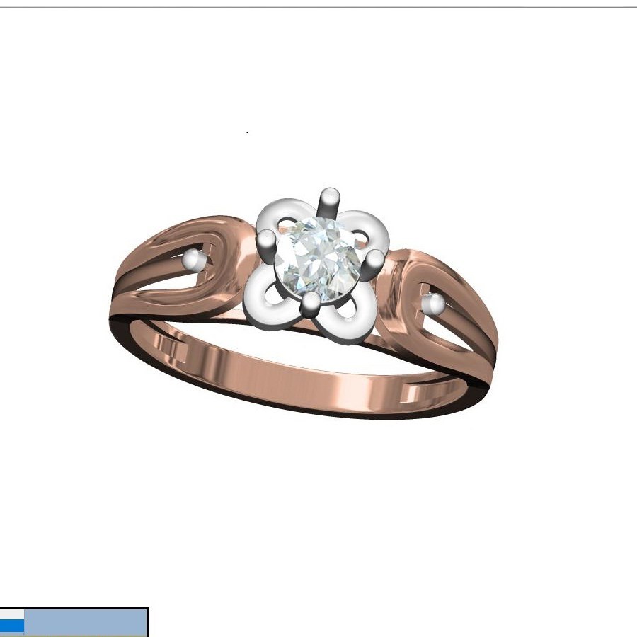 CAD SOLITAIRE LADIES RING  (CLR15864)