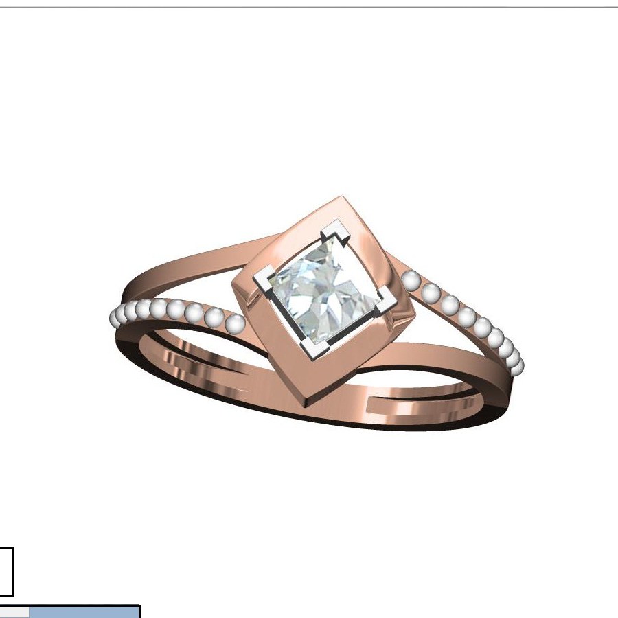CAD SOLITAIRE LADIES RING  (CLR15866)
