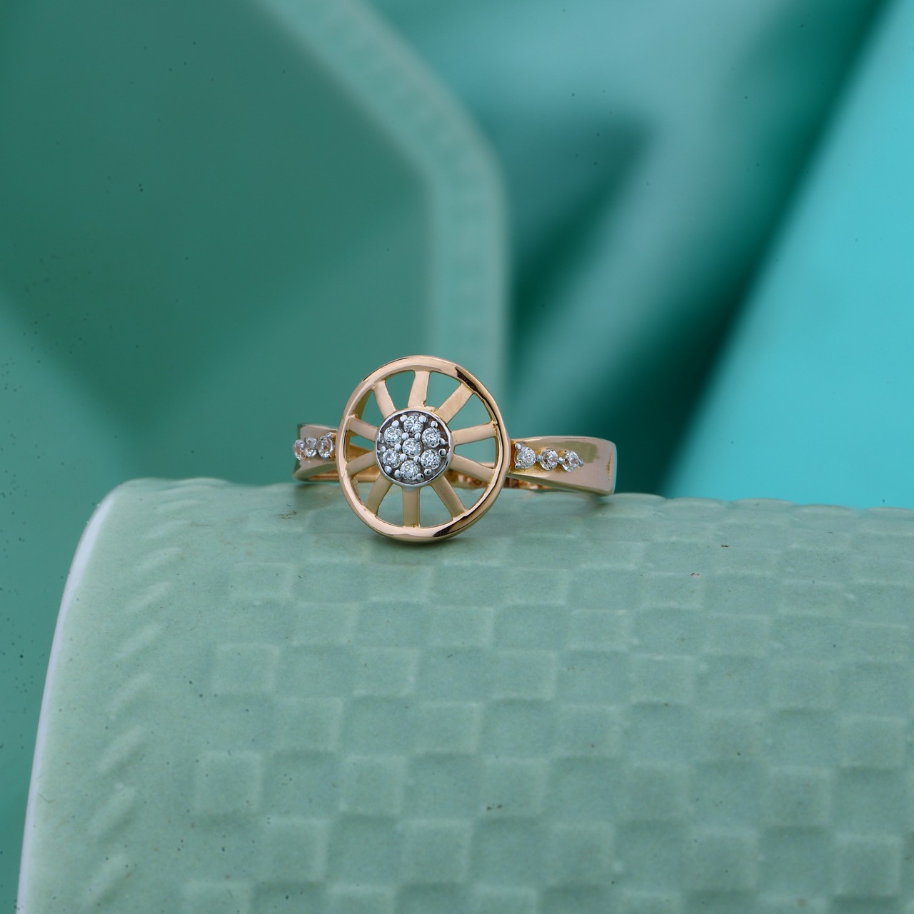 Rose Gold Ladies Ring (RLR15946)