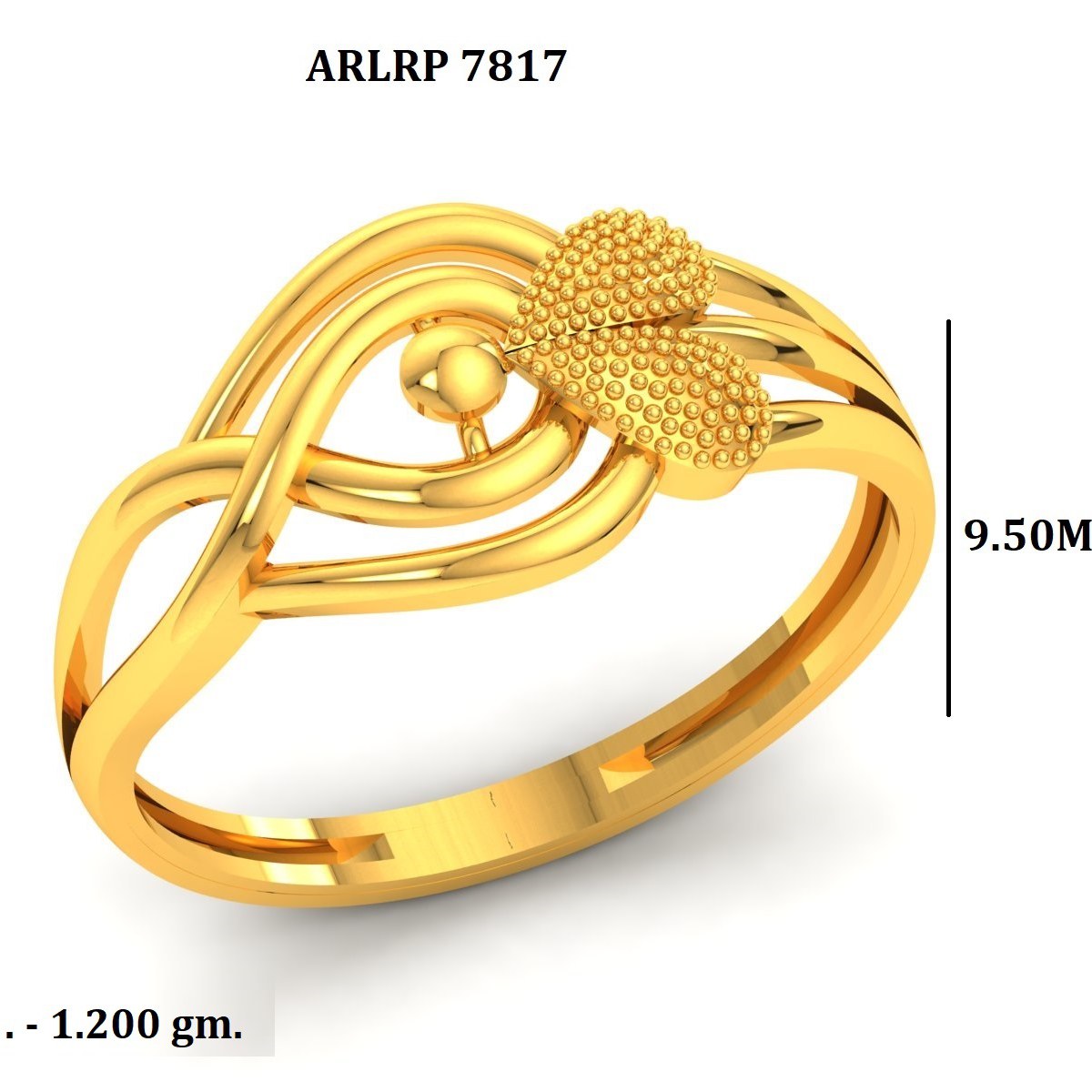 CAD PLAIN LADIES RING  (CPLR3773)