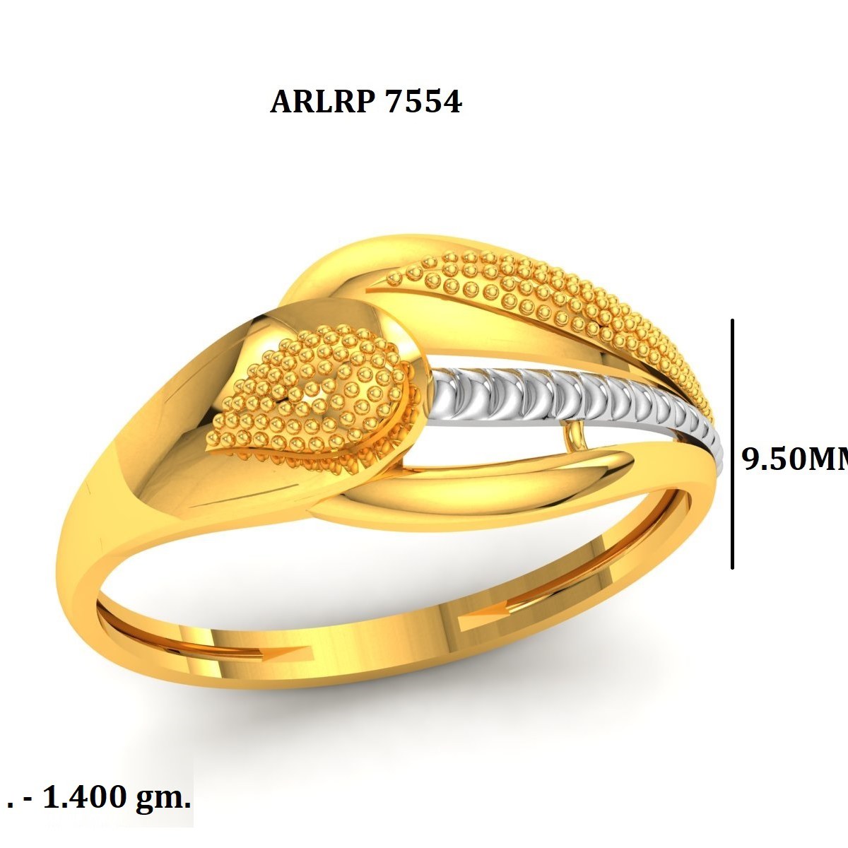 CAD PLAIN LADIES RING  (CPLR3774)