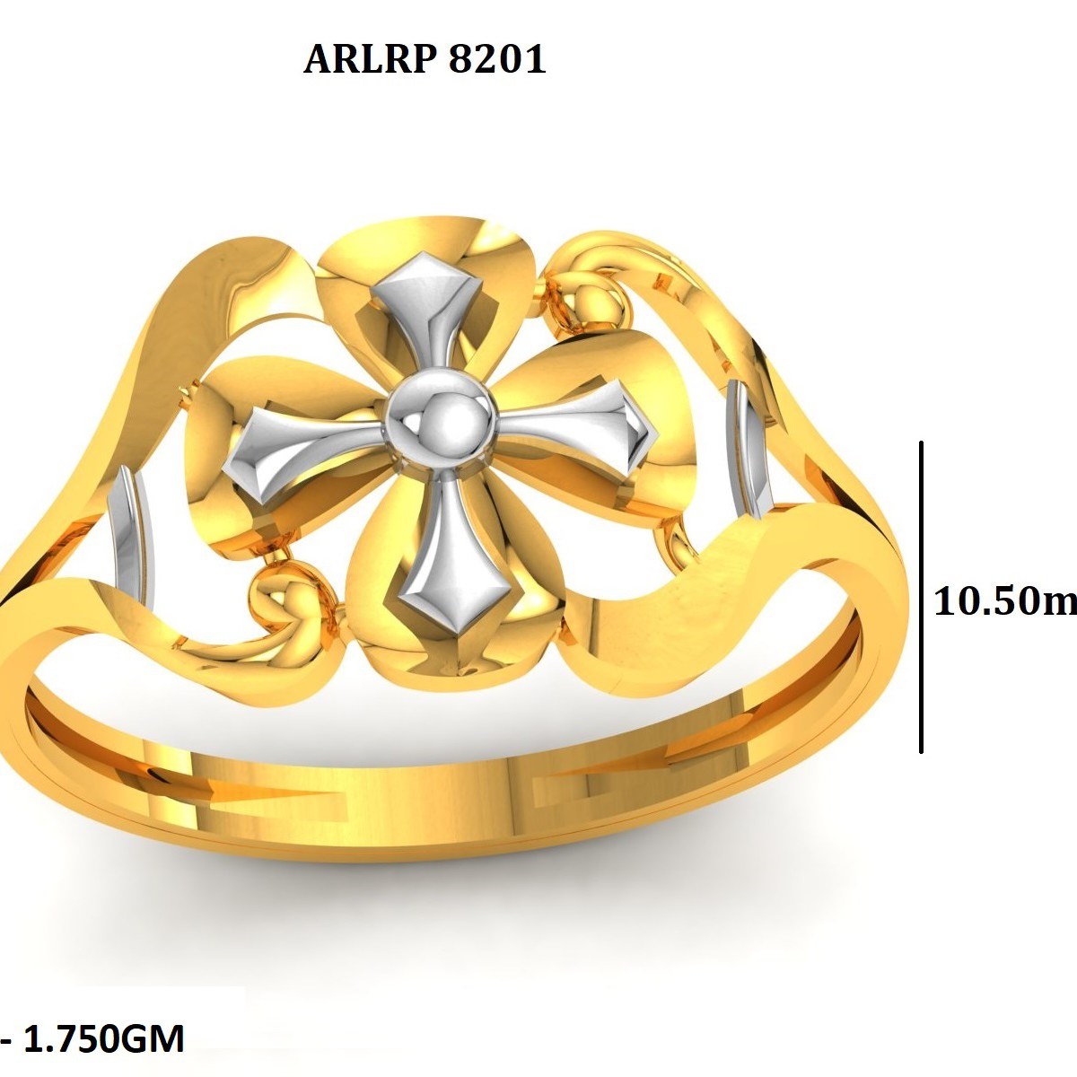 CAD PLAIN LADIES RING  (CPLR3785)