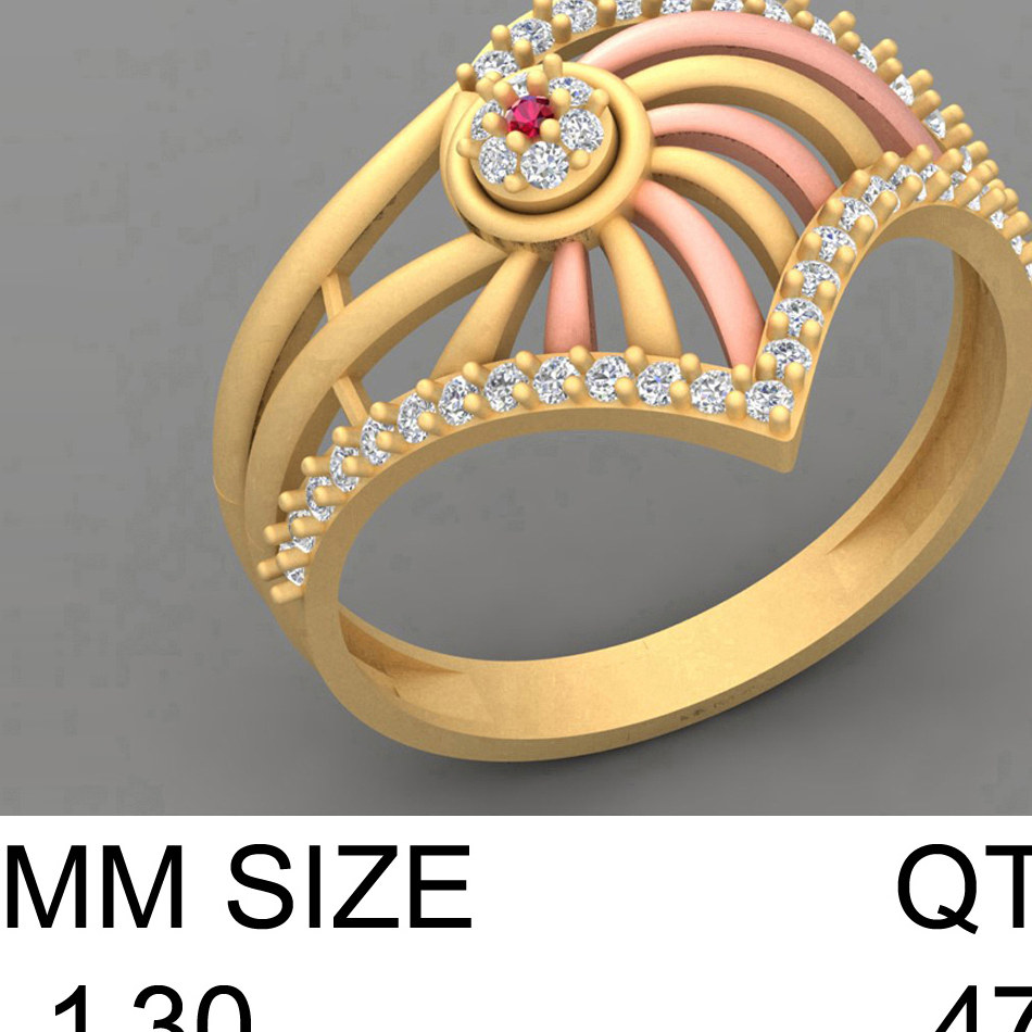 CAD LADIES RING  (CLR16367)