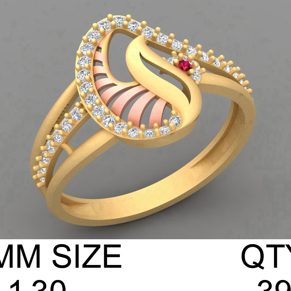 CAD LADIES RING  (CLR16369)