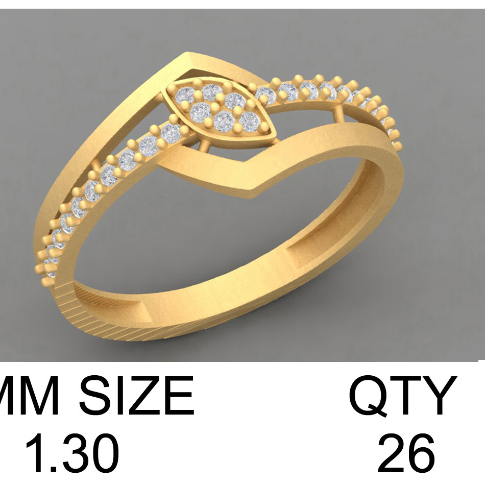 CAD LADIES RING  (CLR16373)