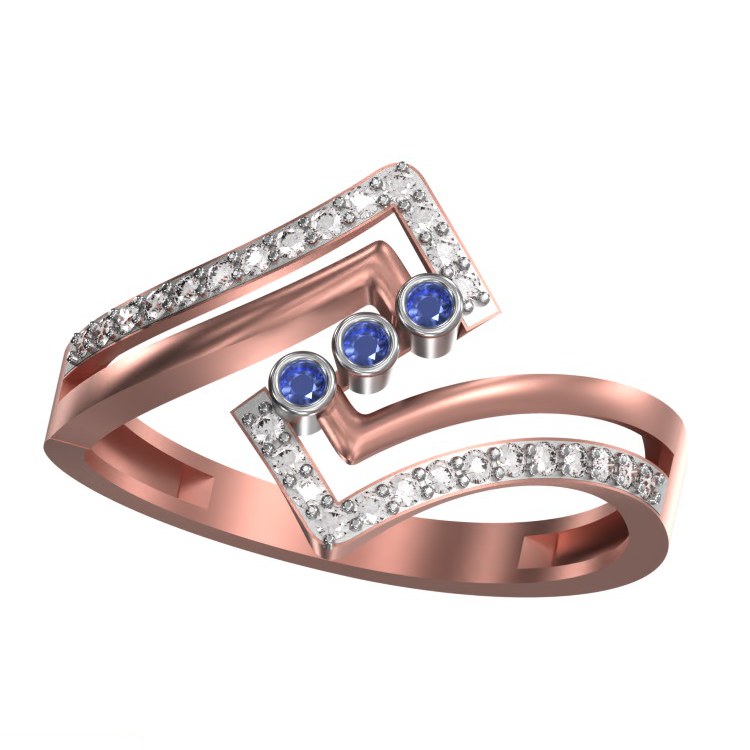 CAD LADIES RING  (CLR16383)