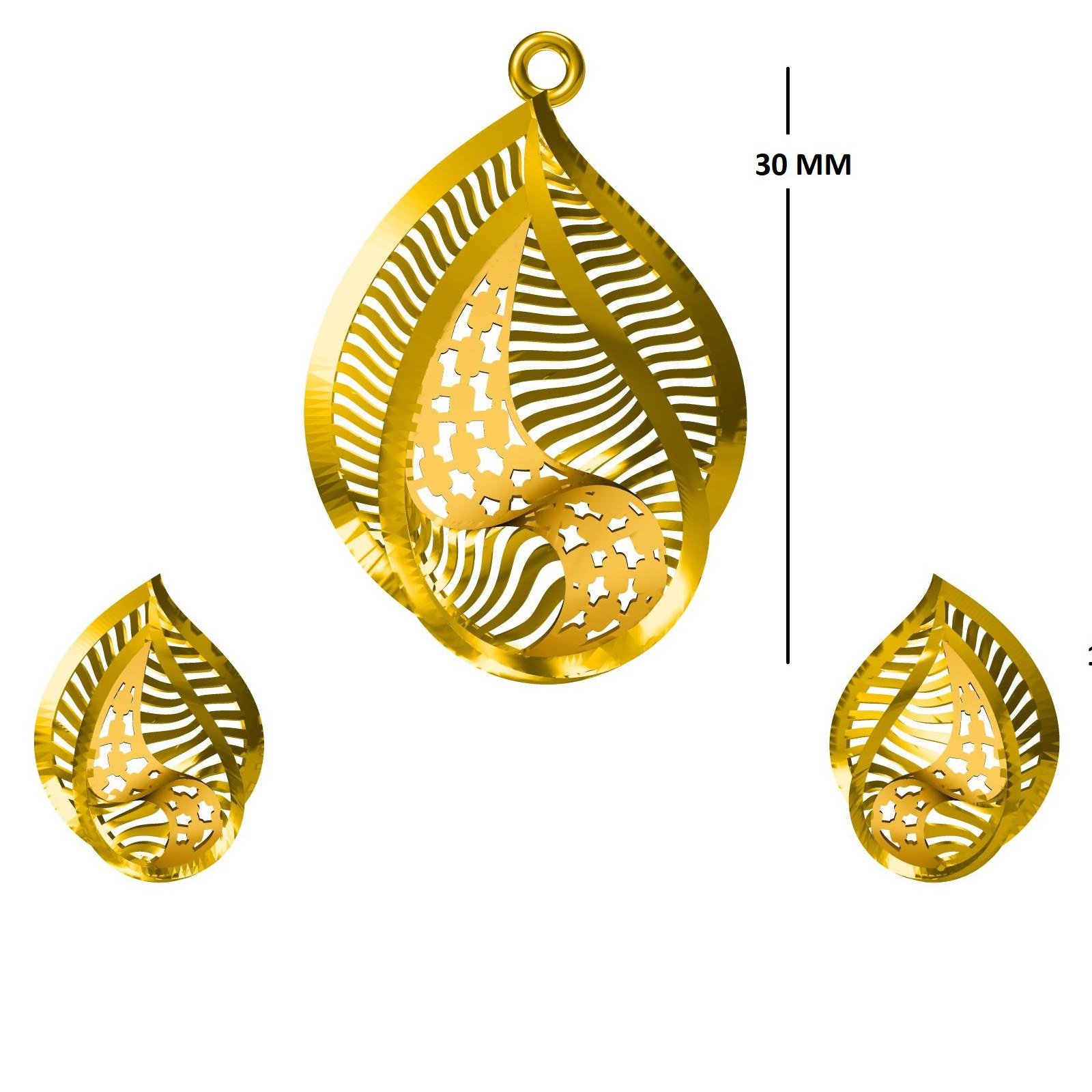 Plain Pendant Set (DZPS-22692)