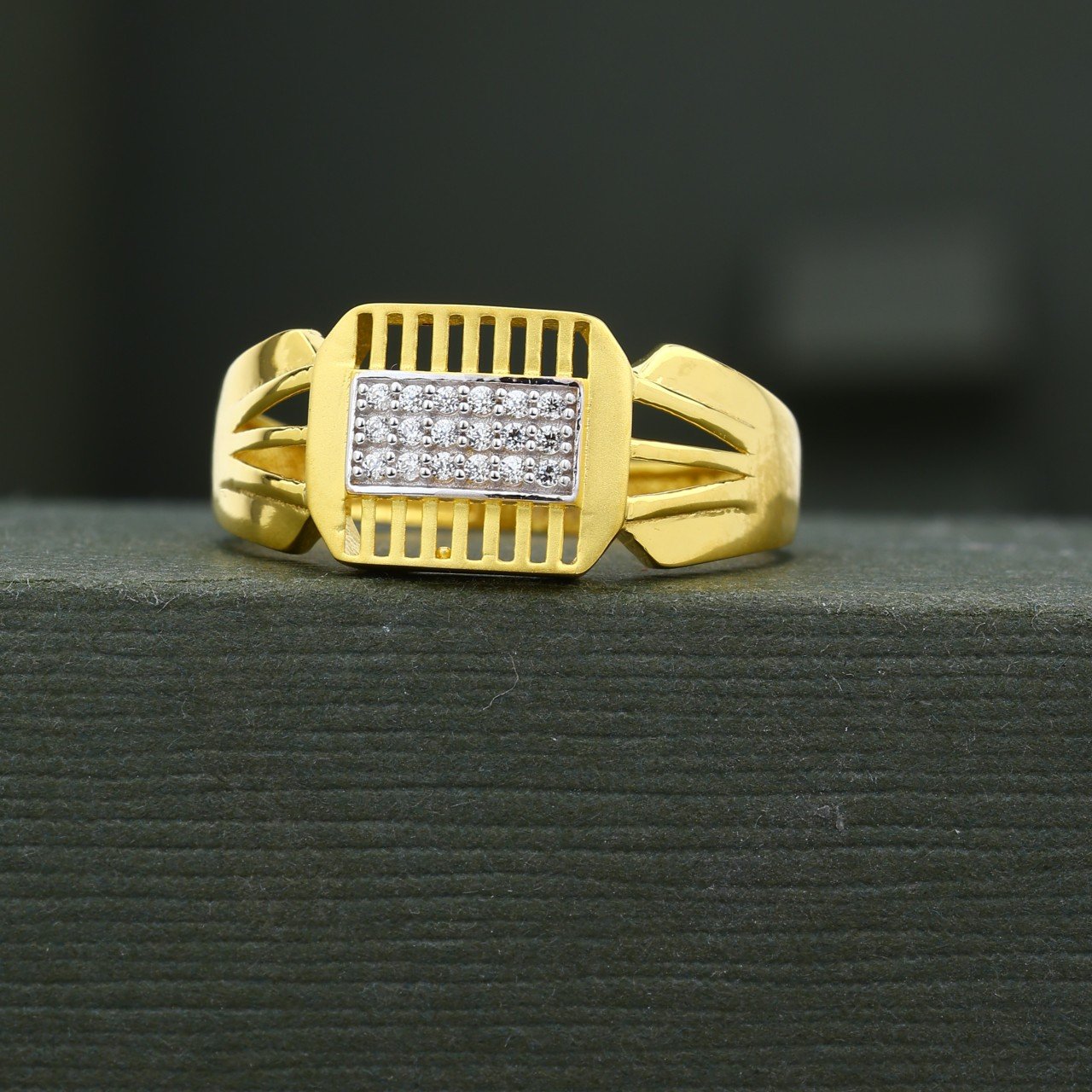 CZ Gents Ring (GR-7522PH)