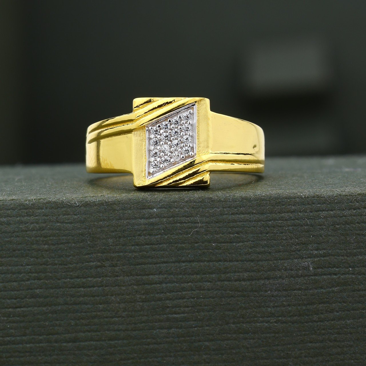 CZ Gents Ring (GR-7518PH)