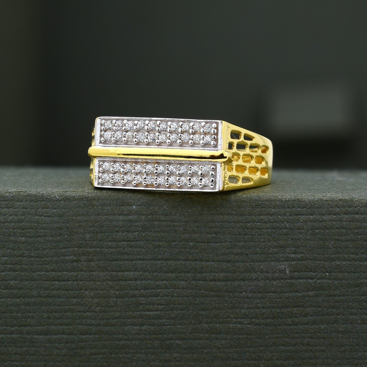 CZ Gents Ring (GR-7485PH)