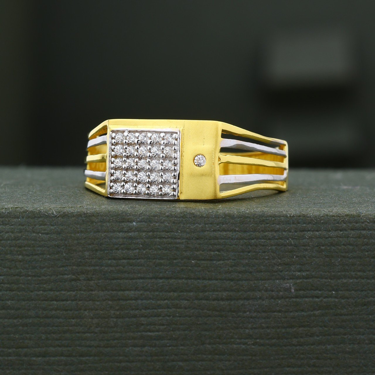 CZ Gents Ring (GR-1219PH)