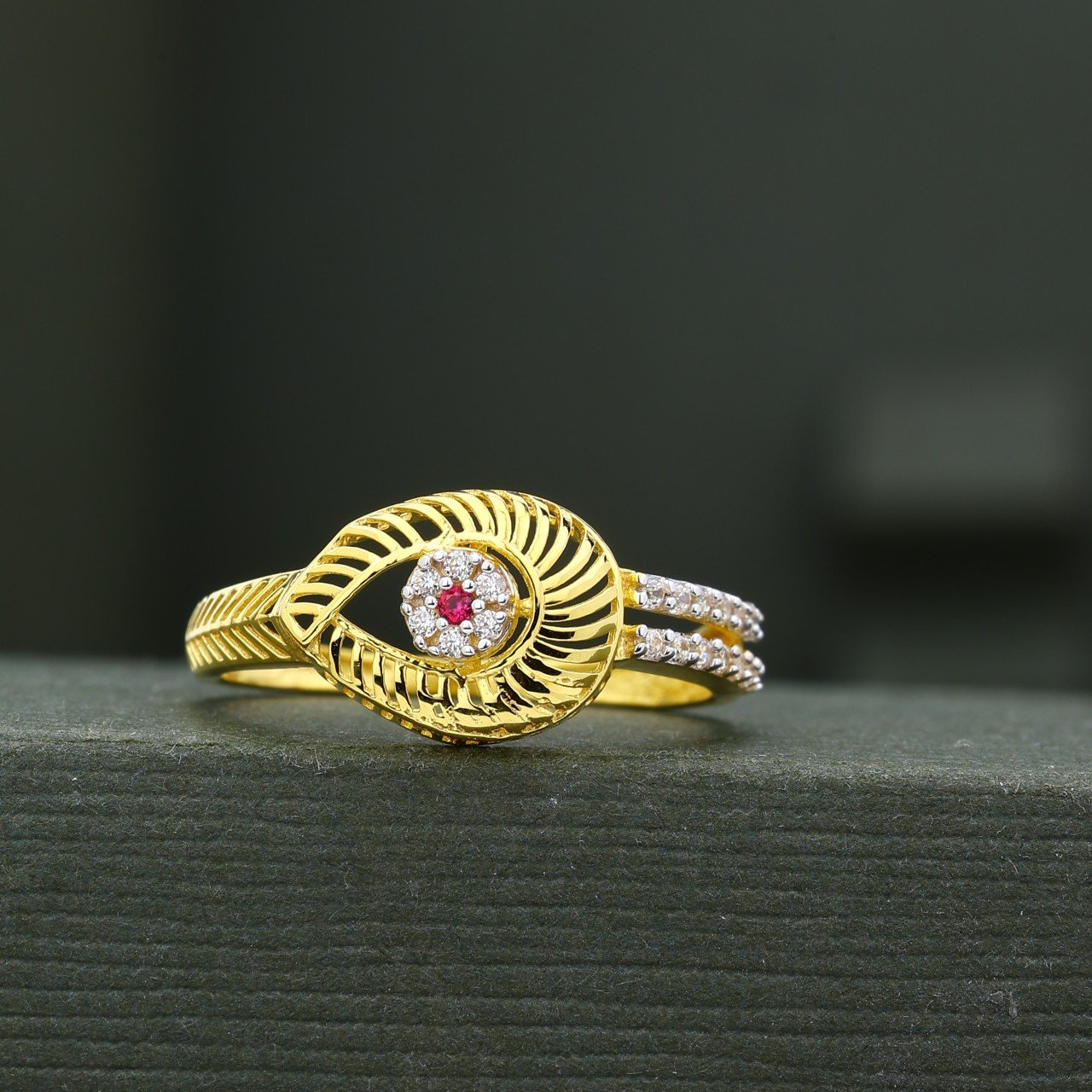CZ Ladies Ring (DZLR-54087P)