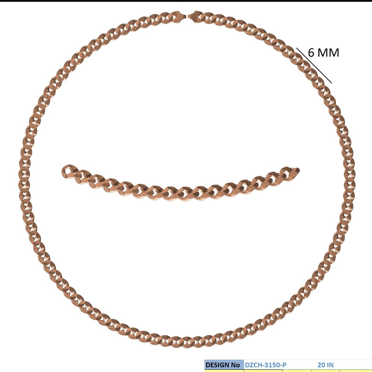 CASTING CHAIN  (DZCH-3150-P)