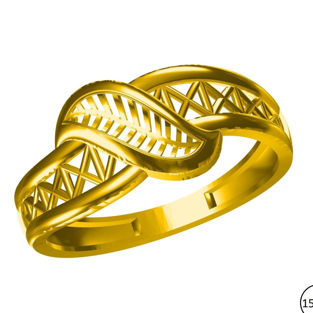 PAPER CASTING LADIES RING (DZLR-56887)